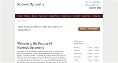 Desktop Screenshot of monroviaoptometry.com